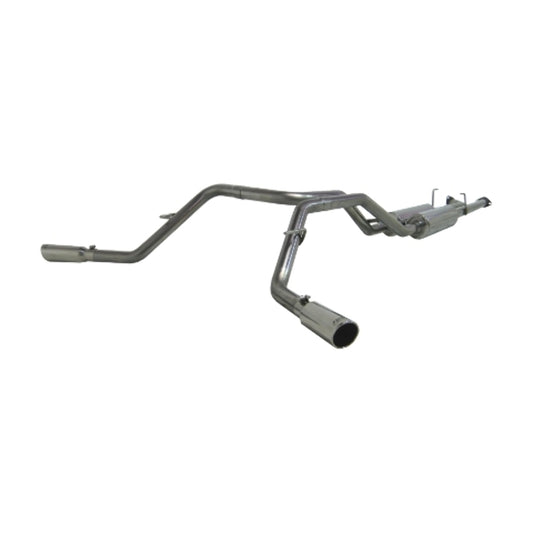 Fits 2007-2009 Toyota Tundra 2 1/2in. Cat Back; Dual Side; T409 - S5306409 - Cat Back Exhaust Car Part People