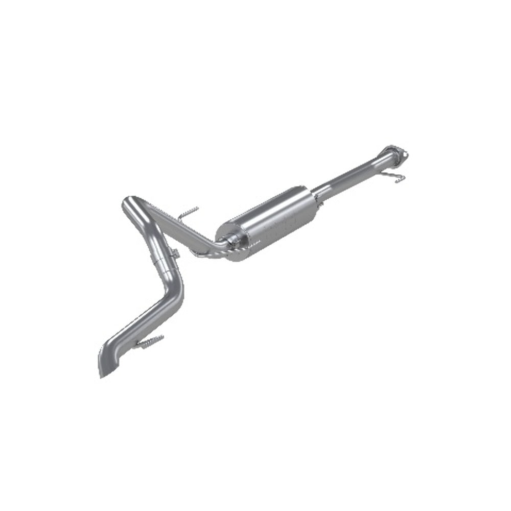 Fits 04-24 Toyota 4Runner 2.5" Cat-Back High Clearance Single Rear Exit-S5343AL - Cat Back Exhaust Car Part People