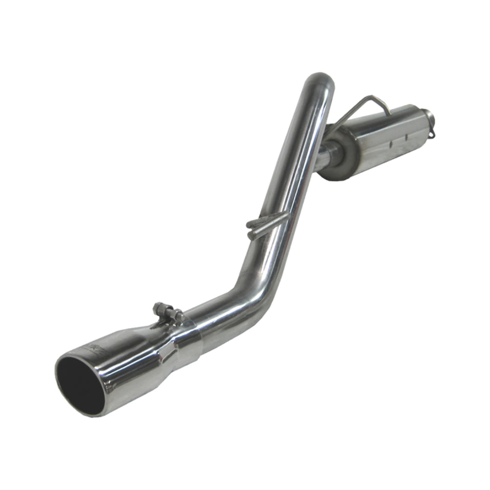 Fits 2007 Jeep Liberty 2 1/2in. Cat Back; Single Side; AL - S5510AL - Cat Back Exhaust Car Part People