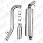 Fits 1997-1999 Jeep TJ 2 1/2in. Cat Back; Single Side; T409 - S5512409 - Cat Back Exhaust Car Part People