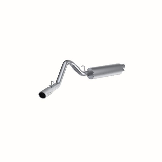 Fits 1997-1999 Jeep Wrangler 2 1/2in. Cat Back; Single Side; AL - S5512AL - Cat Back Exhaust Car Part People