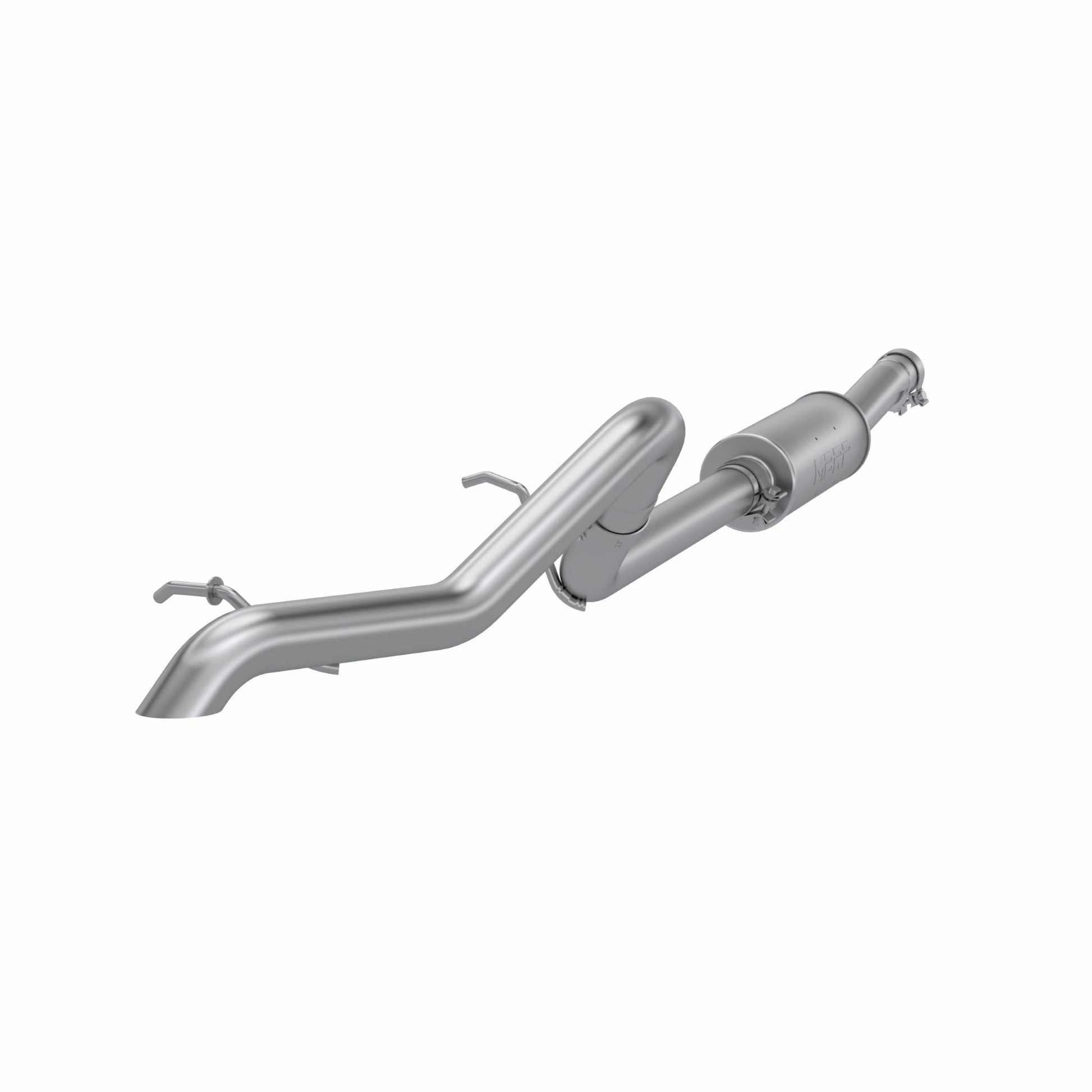 Fits 2007-11 Wrangler 2 1/2" Tail Pipe Muffler before Axle T409-S5514409 - Cat Back Exhaust Car Part People