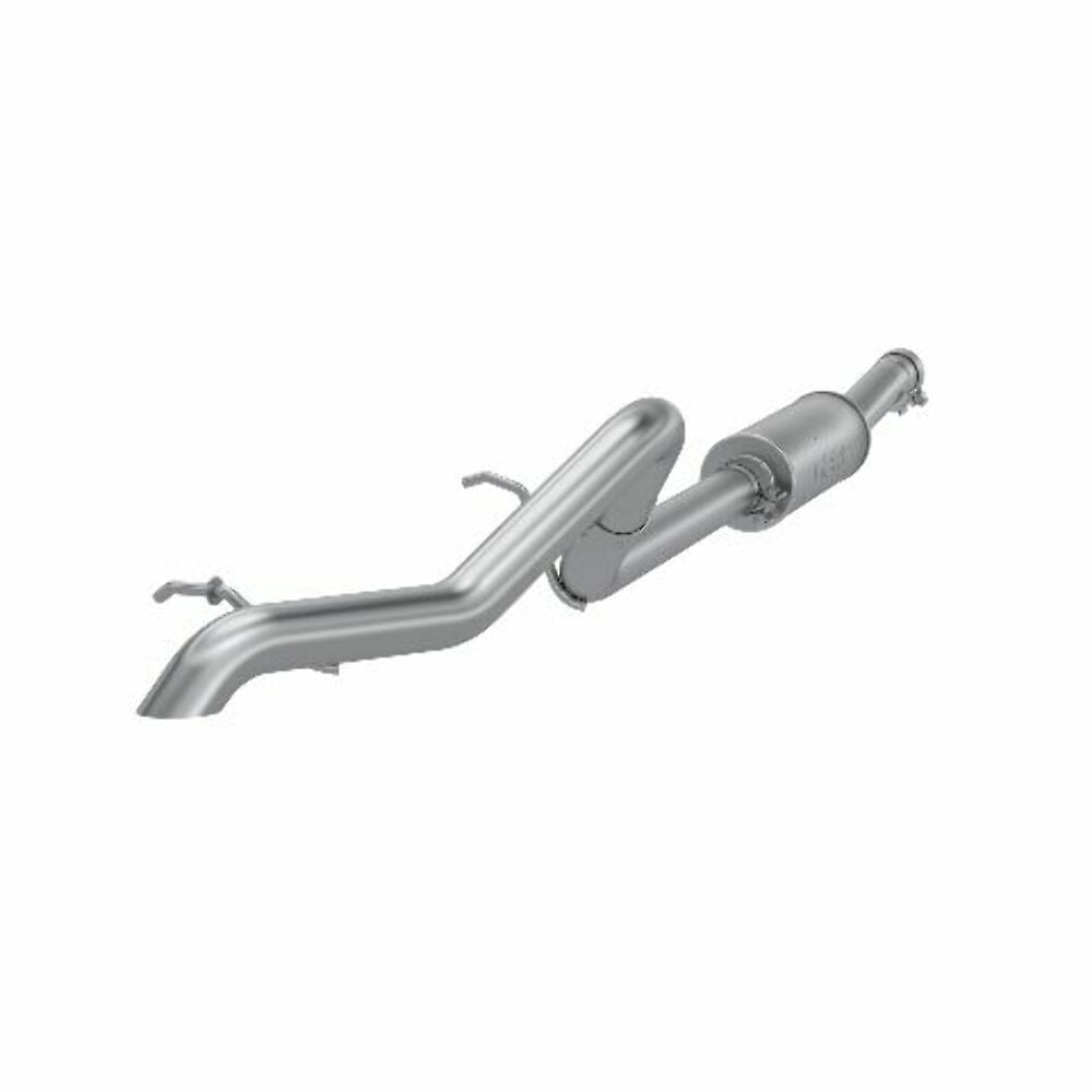 Fits 07-10 Jeep Wrangler 2 1/2" Tail Pipe Muffler before Axle AL-S5514AL - Cat Back Exhaust Car Part People