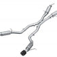 Fits 13-21 Jeep Grand Cherokee 3" Cat Back Dual Rear Exit w/Carbon Tips-S55253CF - Cat Back Exhaust Car Part People