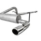 Fits 2013-2017 Jeep Wrangler 2 1/2in. Cat Back; Single Rear Exit; AL - S5526AL - Cat Back Exhaust Car Part People