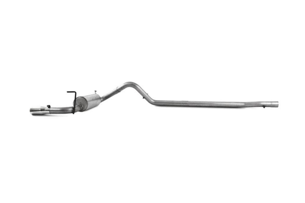 Fits 2013-2017 Jeep Wrangler 2 1/2in. Cat Back; Single Rear Exit; AL - S5526AL - Cat Back Exhaust Car Part People