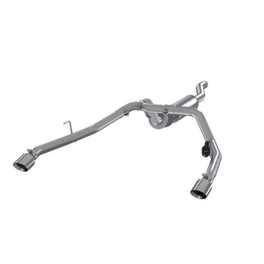 Fits 2021-2024 Jeep Gladiator 2.5" Cat Back, Dual Rear Exit, AL - S5538AL - Cat Back Exhaust Car Part People