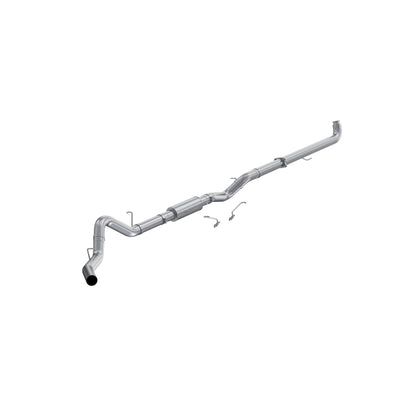 Fits 2001-04 Chevrolet Silverado 2500 HD 4in. Downpipe-Back; Single Side-S6005P