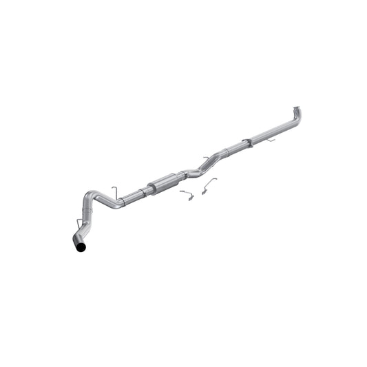 Fits 2001-04 Chevrolet Silverado 2500 HD 4in. Downpipe-Back; Single Side-S6005P