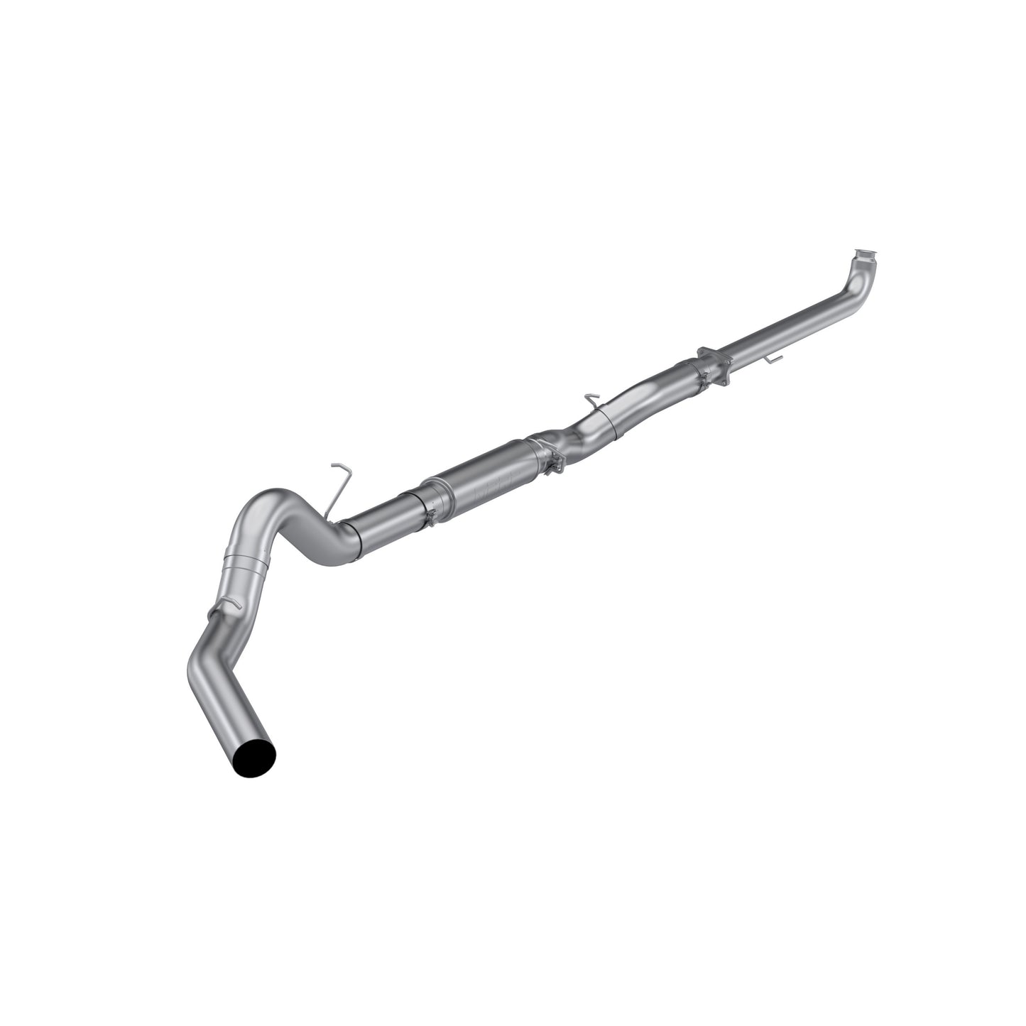 Fits 01-04 Chevrolet Silverado 2500 HD 5" Downpipe-Back; Single Side; AL-S60210P