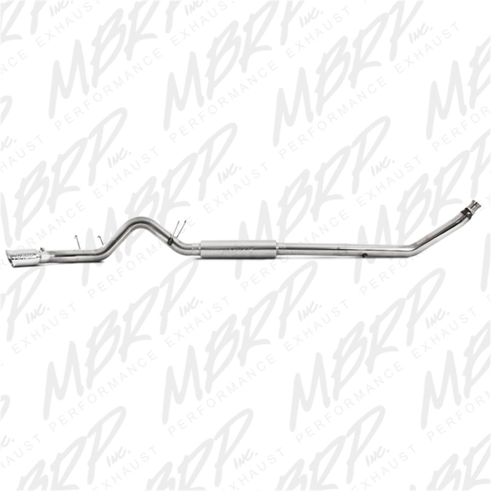 Fits 1998-2002 Dodge Ram 2500 4in. Exhaust System; Single Side; T304 - S6100304