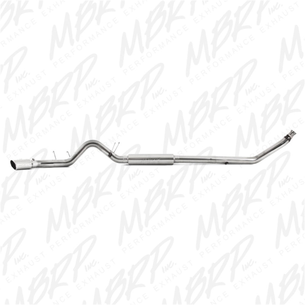 Fits 1998-2002 Dodge Ram 2500 4in. Exhaust System; Single Side; T409 - S6100409