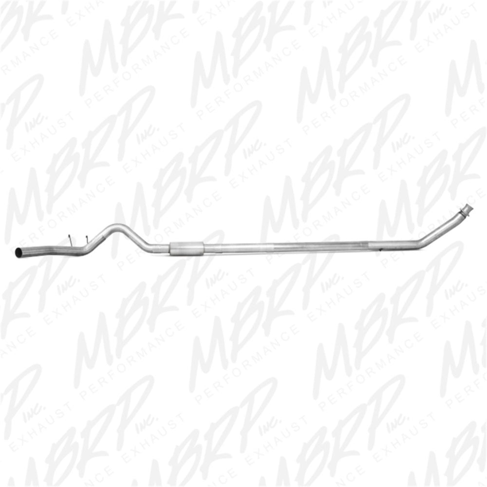 Fits 1998-2002 Dodge Ram 2500 4in. Exhaust System; Single Side - S6100P