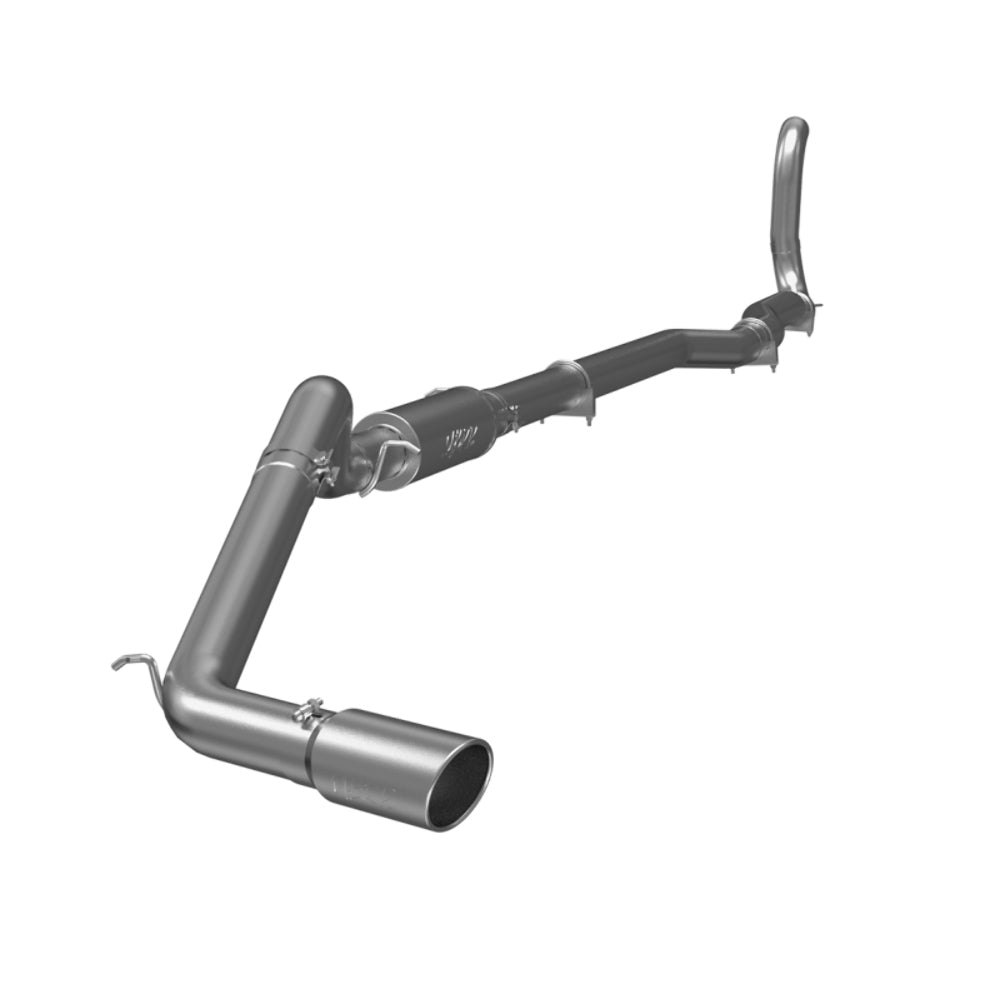 Fits 1989-1993 Dodge W250 4" Exhaust System; Single Side (4WD only); AL-S6150AL - Turbo Back Exhaust Car Part People