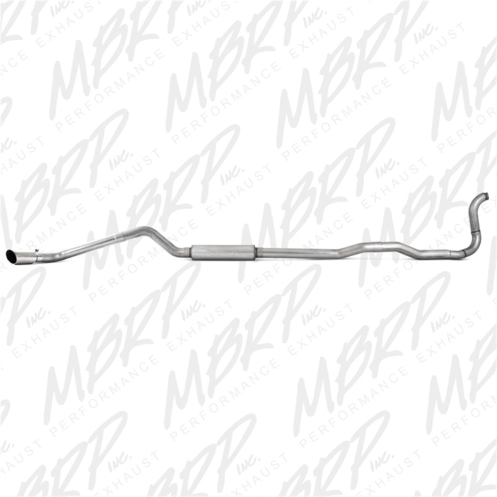 Fits 1989-1993 Dodge W250 4" Exhaust System; Single Side (4WD only); AL-S6150AL - Turbo Back Exhaust Car Part People