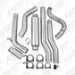 Fits 1989-1993 Dodge W250 4" Exhaust System; Single Side (4WD only); AL-S6150AL - Turbo Back Exhaust Car Part People