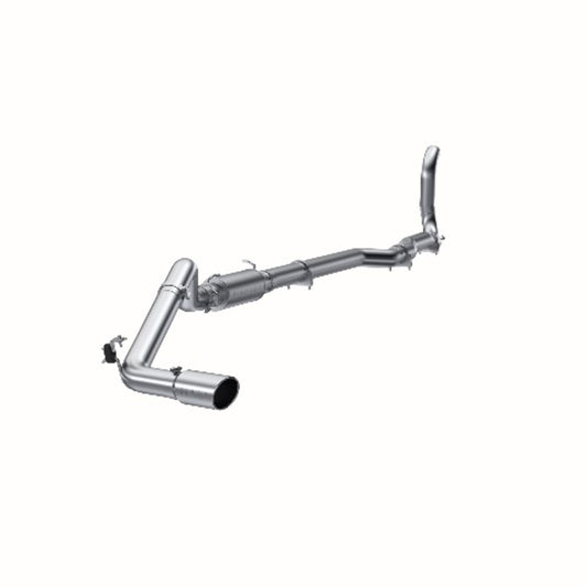 Fits 1989-1993 Dodge W250 4" Exhaust System; Single Side (4WD only); AL-S6150AL