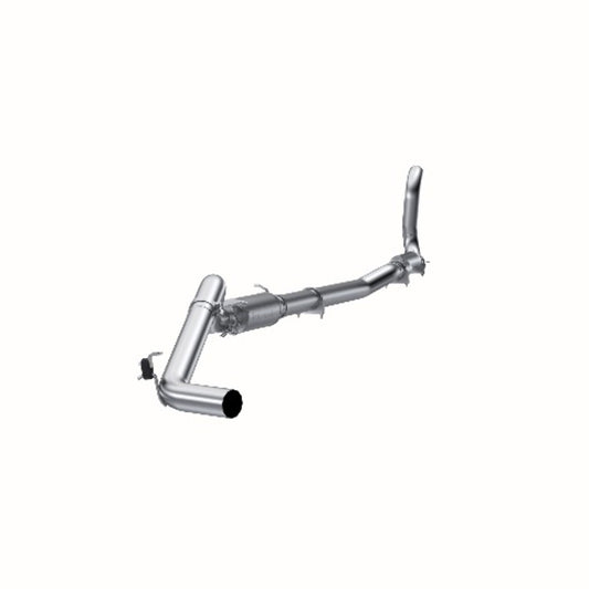 Fits 1989-1993 Dodge W350 4in. Exhaust System; Single Side (4WD) - S6150P