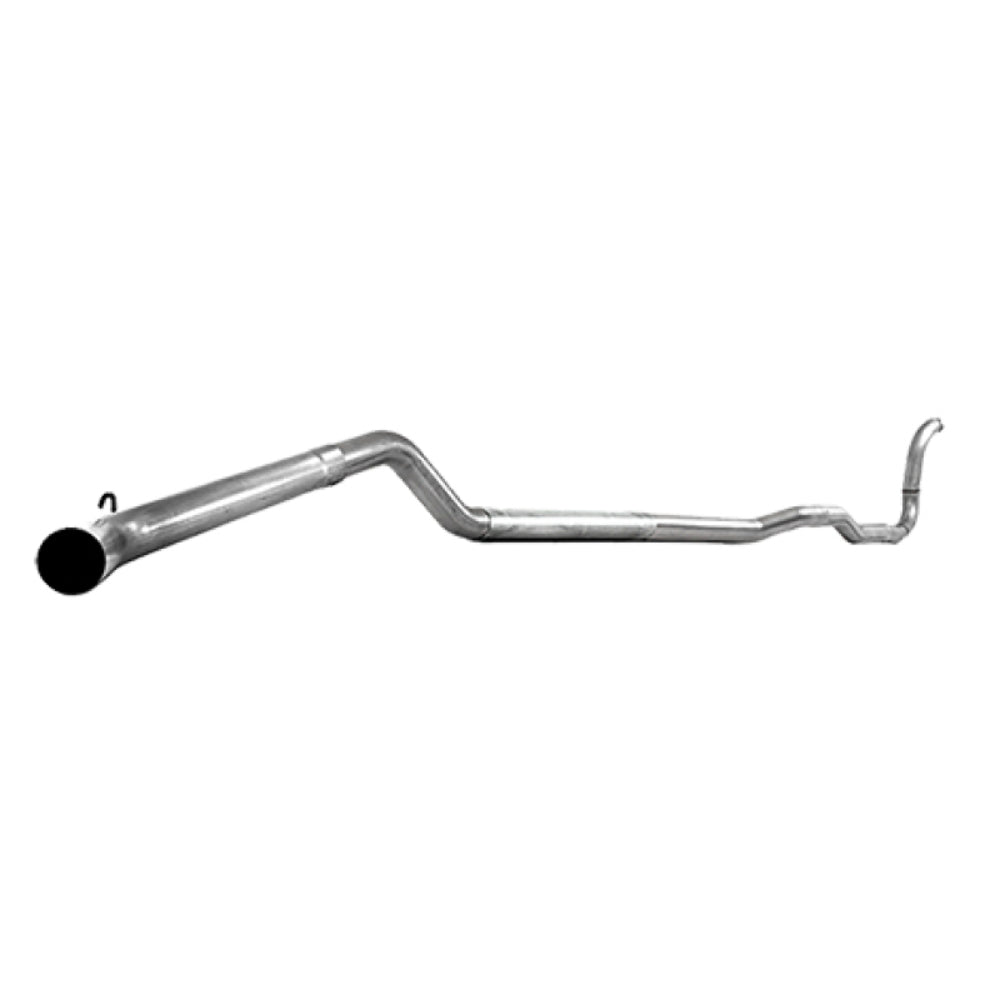 Fits 1989-93 Dodge W250 4" Exhaust System Single Side (4WD) no Muffler-S6150PLM