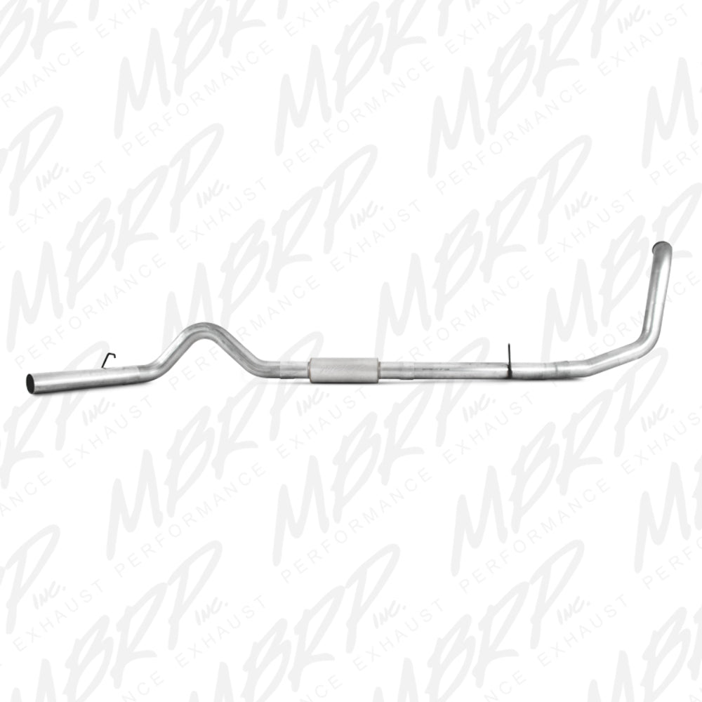 Fits 1999-2003 Ford F-350 Super Duty 4in. Exhaust System; Single Side - S6200P