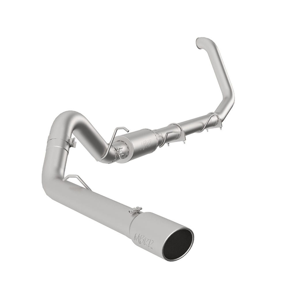 Fits 2000-2003 Ford Excursion 4in. Exhaust System; Single Side Exit - S6204409 - Turbo Back Exhaust Car Part People