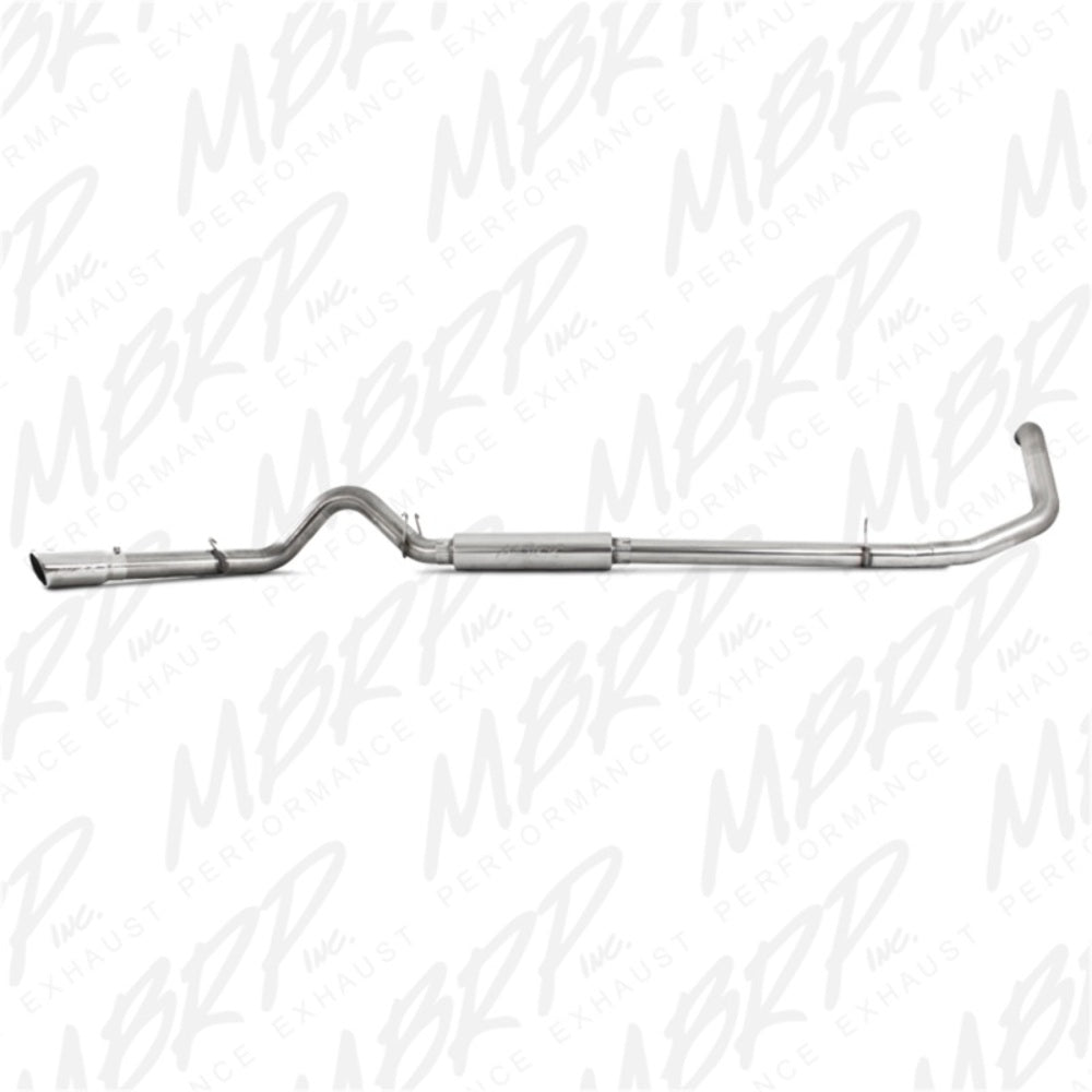 Fits 2000-2003 Ford Excursion 4in. Exhaust System; Single Side Exit - S6204409