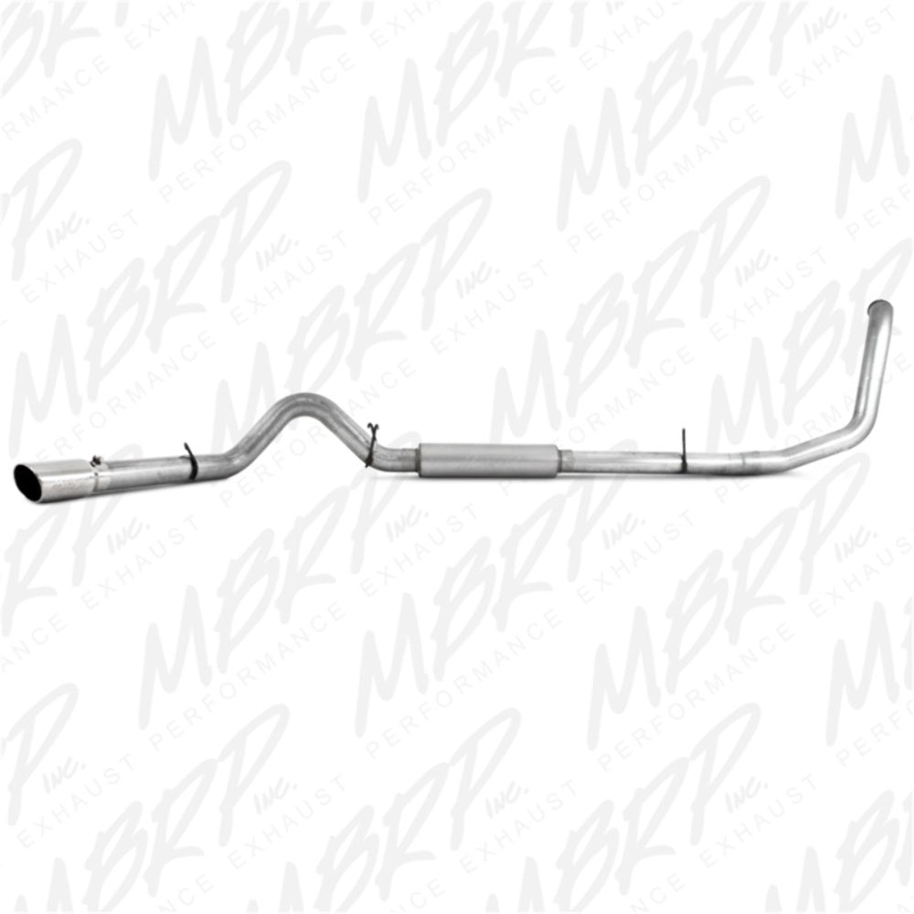 Fits 2000-2003 Ford Excursion 4in. Exhaust System; Single Side Exit AL - S6204AL