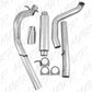 Fits 2000-2003 Ford Excursion 4in. Exhaust System; Single Side Exit AL - S6204AL