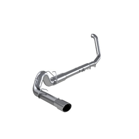 Fits 99-03 Ford F-350 Super Duty 5" Exhaust System; Single Side Exit-S62220409