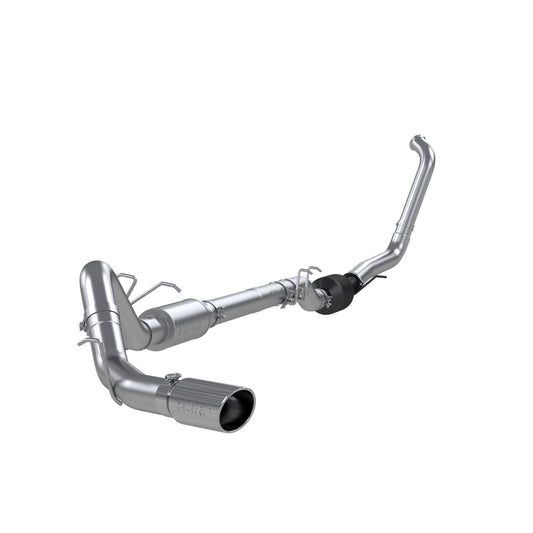 Fits 04-07 Ford F-350 SD 4" Cab/Chassis Exhaust System Single Side Exit -S6240AL