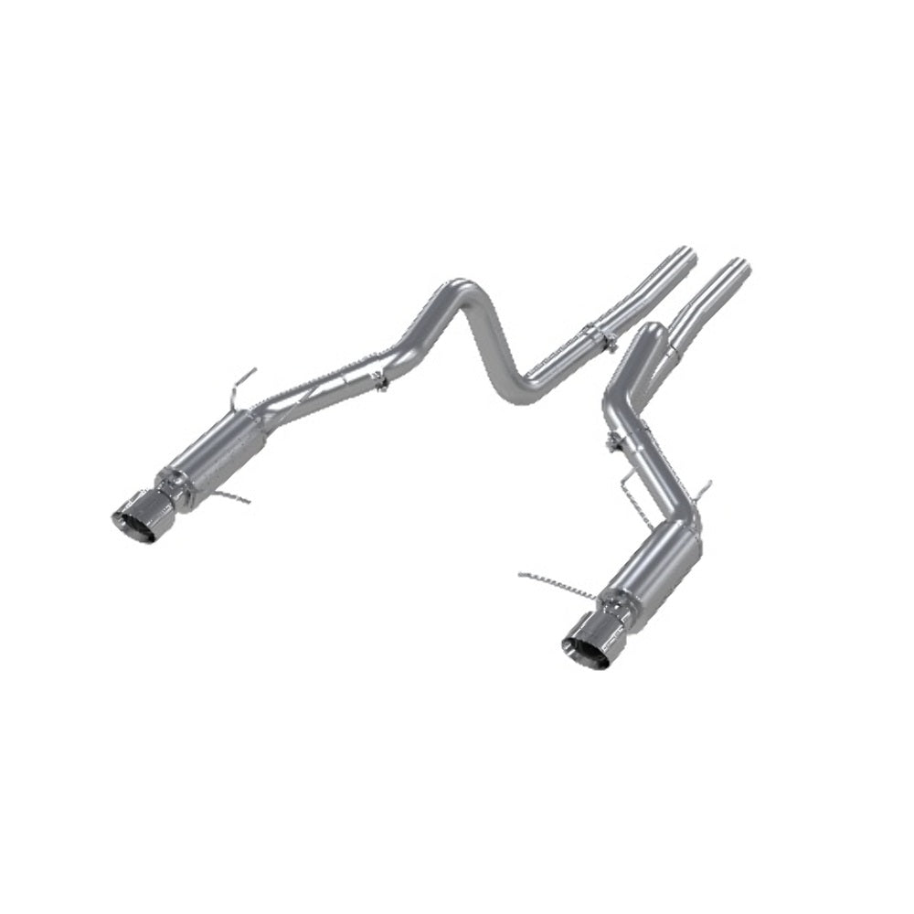 Fits 11-12 Ford Mustang 3" Cat Back Dual Split Rear Race Version T304-S7260304 - Cat Back Exhaust Car Part People