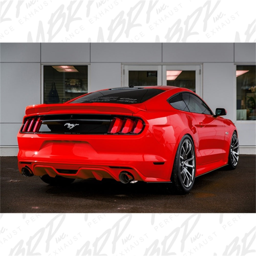 Fits 15-24 Mustang 3" Cat Back Dual Split Rear Street Version 4.5" tips-S7274409 - Cat Back Exhaust Car Part People