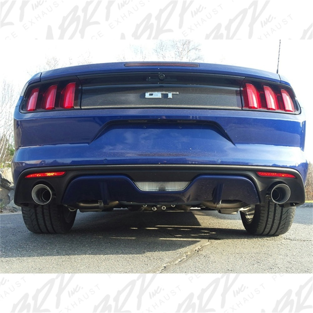 Fits 2015-2017 Ford Mustang 2 1/2in. Axle Back Kit; T304 - S7276304 - Axle Back Exhaust Car Part People