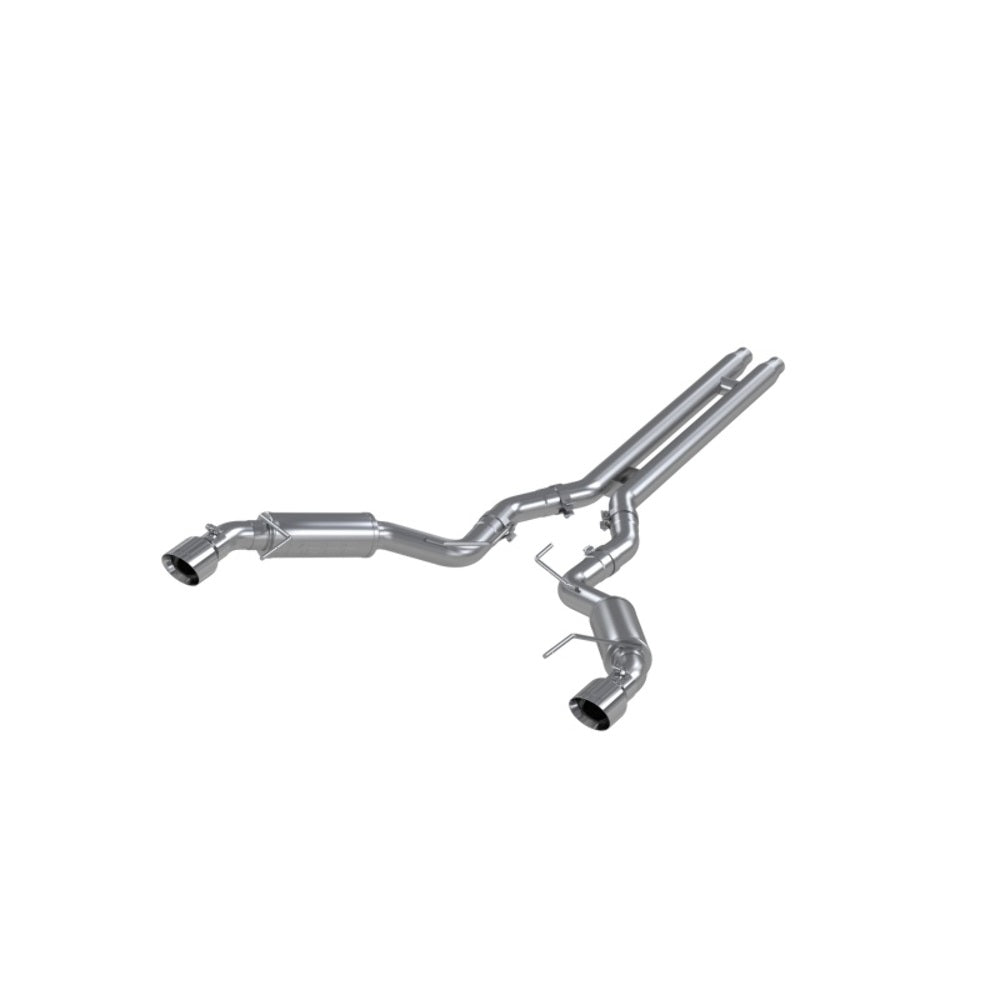 Fits 15 Ford Mustang 3" Cat Back Dual Split Rear Race Version 4.5" tips-S7278409 - Cat Back Exhaust Car Part People