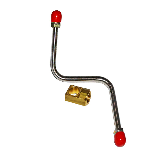 1955 Ford Thunderbird Pump-Carb Fuel Line Wiper Vacuum Line Steel - SPC5504OM - Pre-Bent Fuel Lines Car Part People