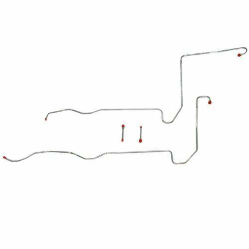 1962 Ford Thunderbird Transmission Cooler Lines w/ MX Transmission - STC6201SS - Transmission Lines Car Part People