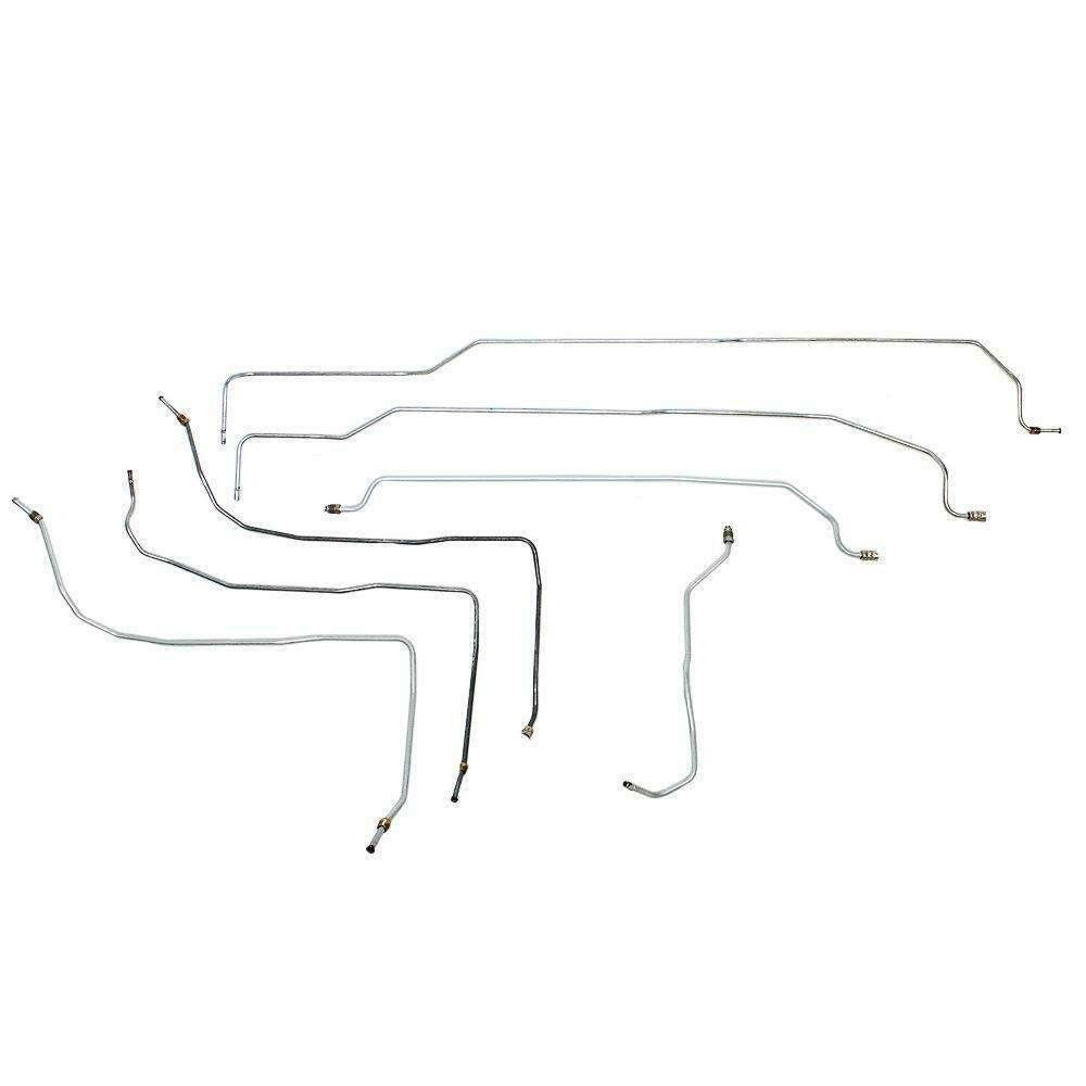 00-03 GMC Sierra 1500 Fuel Line Kit Ext Cab V6 Stainless Steel - Pre-Bent Fuel Lines Car Part People