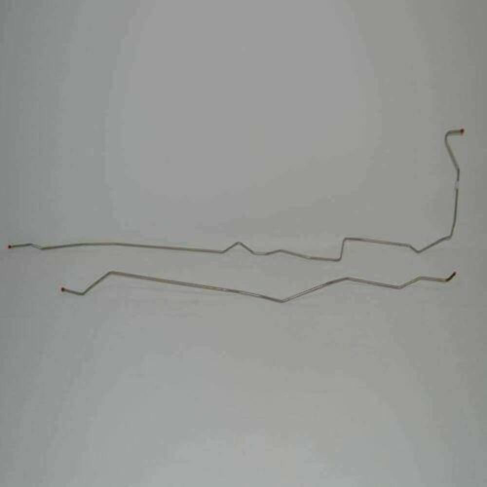 1973-76 Ford F-100 Fuel Line Kit 2WD 5/16 Fuel Return 2 Piece Steel - TGL7342OM - Pre-Bent Fuel Lines Car Part People