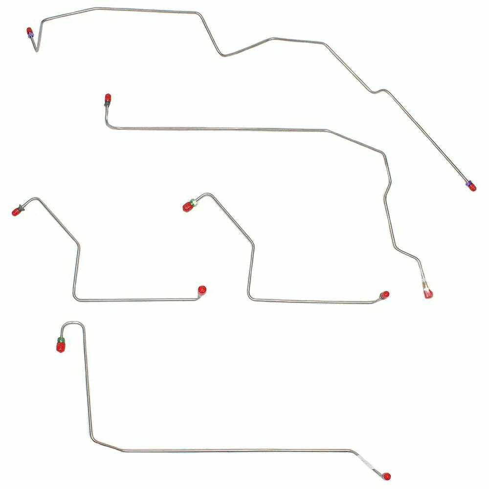 04-05 Ford F-150 Front Brake Line Kit No Traction Control TKT0441OM - Front Lines Car Part People