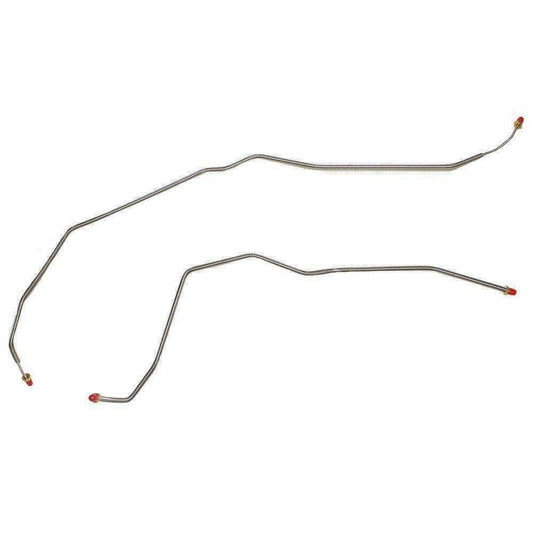 01-05 GMC Sierra 1500 HD Rear Axle Brake Line Kit Stainless Steel - Rear Lines Car Part People