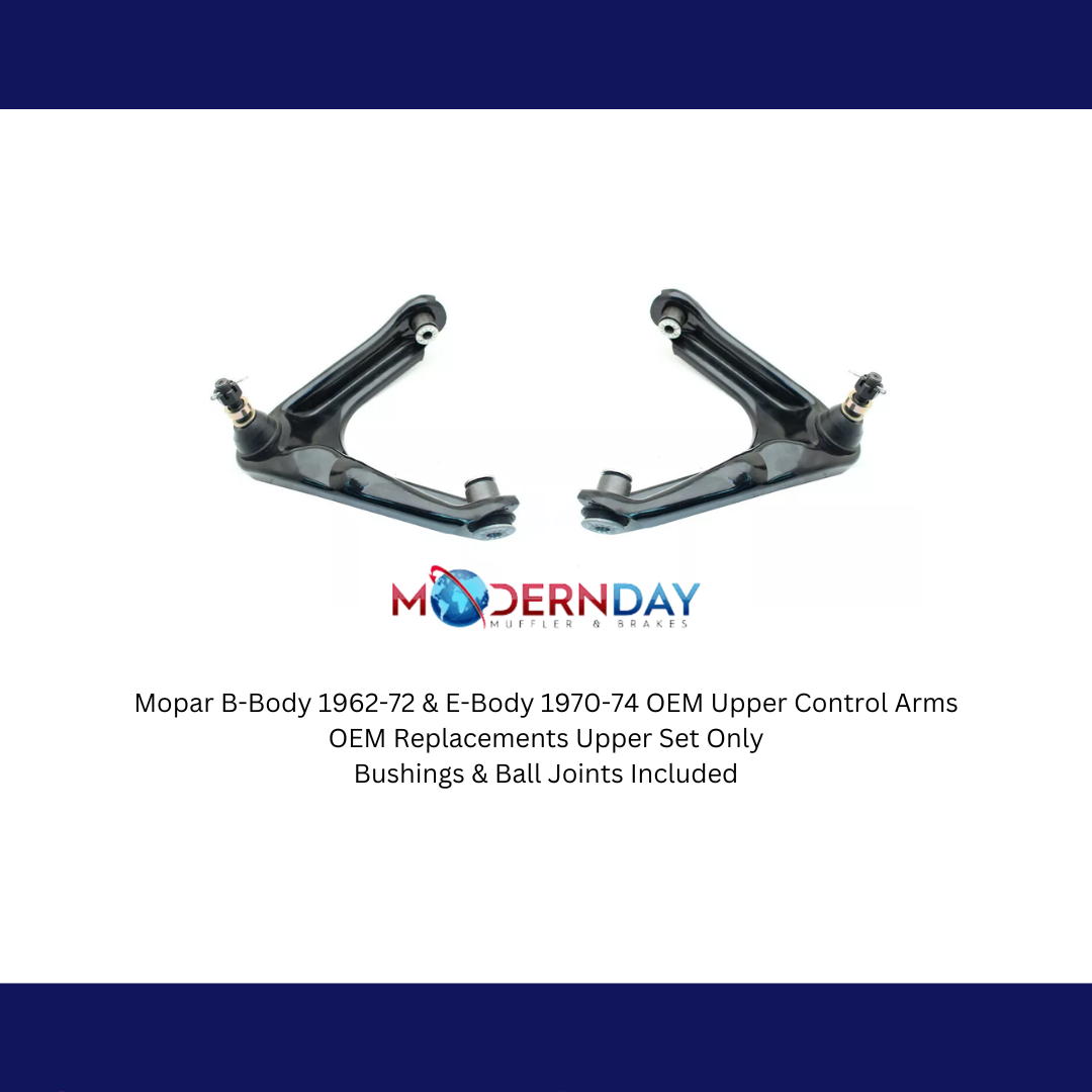 Fits 1962-1972 Mopar B-Body & 70-74 E-Body OEM Upper Control Arms UCA856/857 SET - Control Arms and Parts Car Part People