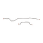 For Jeep Cherokee 1995-2001 Rear Axle Brake Lines Rear-WRA9141OM-CPP