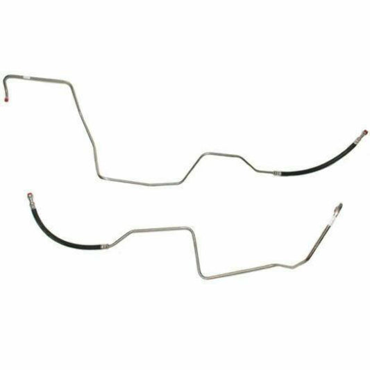 Transmission Cooler Lines For 93-95 Jeep Grand Cherokee V8 Stainless - WTC9531SS - Transmission Lines Car Part People