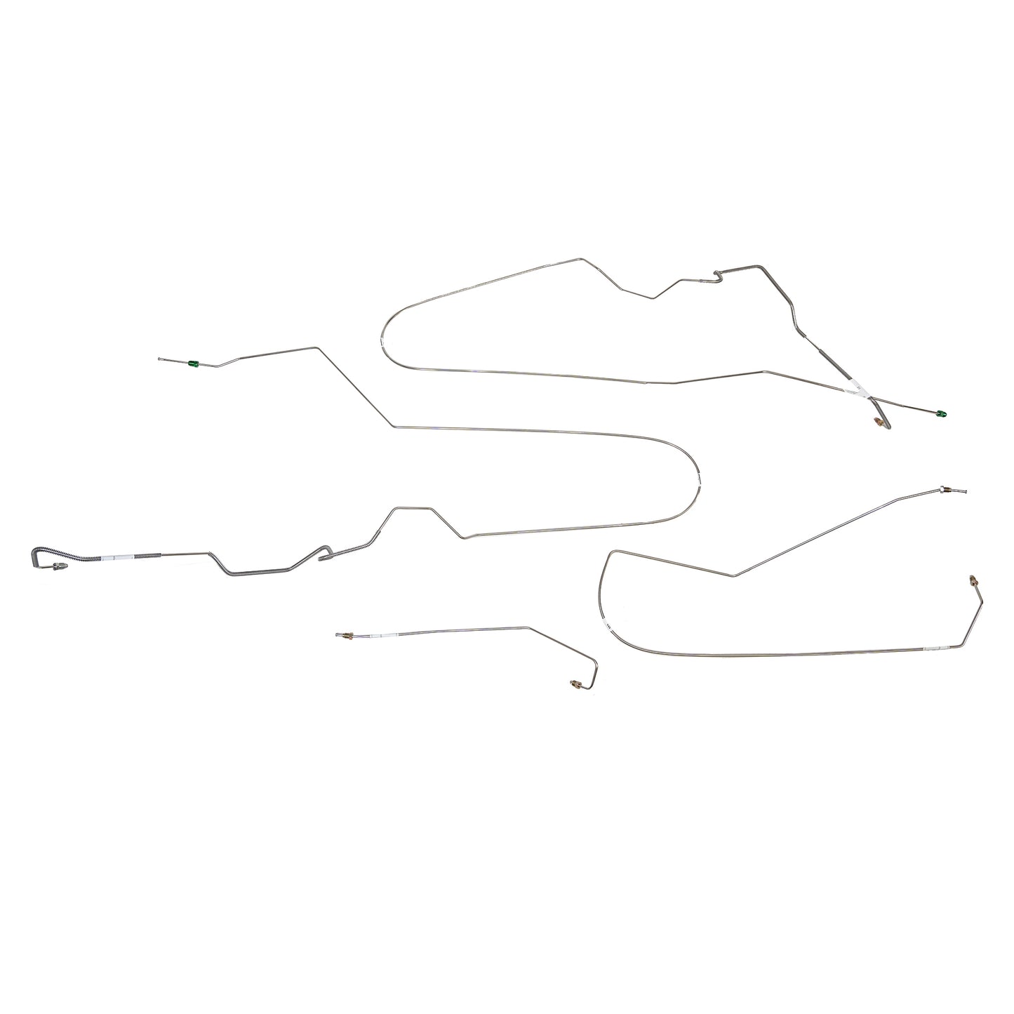 00-04 Chevrolet Cavalier Intermediate Brake Line Kit Stainless Steel