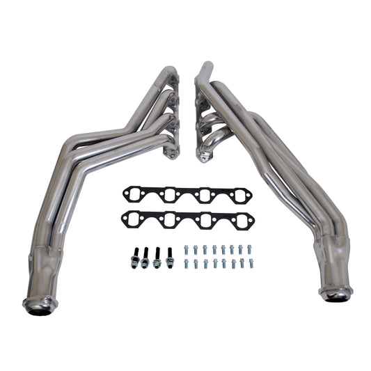 Fits 1979-1993 Mustang 5.0 1-5/8 Long Tube Headers-Silver-15160