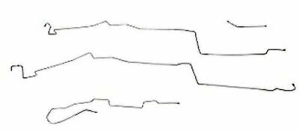 Intermediate Brake Line Kit for 1992-95 Buick LeSabre AWABS No Traction Control AIN9203OM