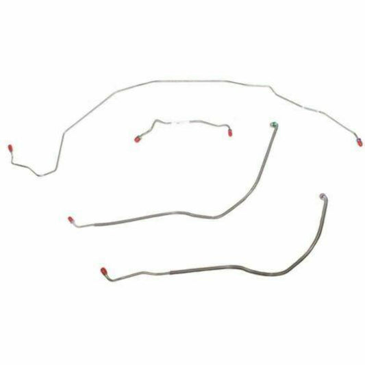 1968-72 Buick Skylark Front Brake Line Kit Power Drum Brakes - AKT6902OM