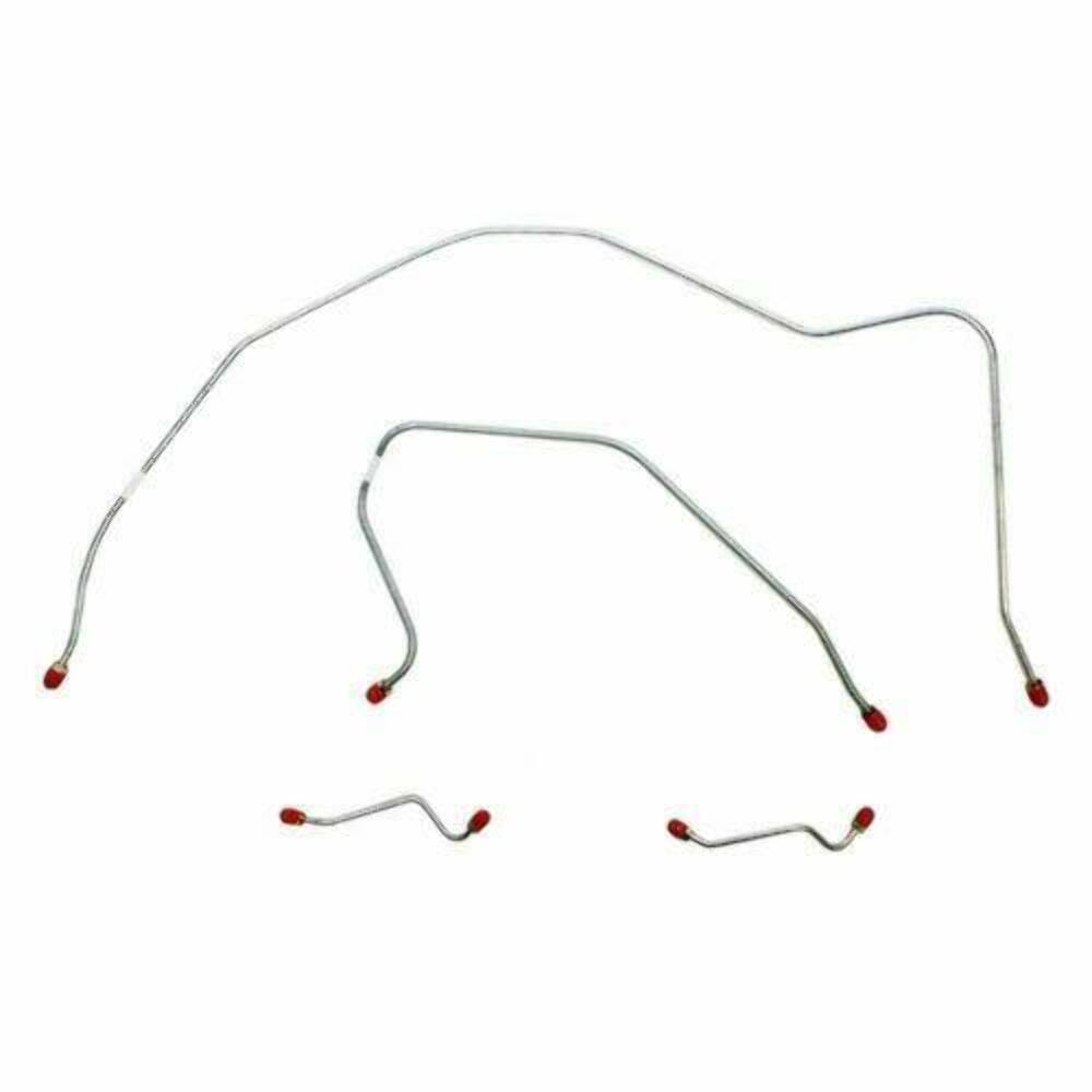 1956-57 Chevrolet Bel Air Front Brake Line Kit Standard Brakes - BKT5601SS