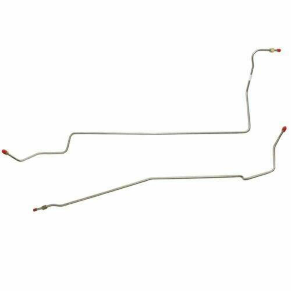 1955-57 Chevrolet Bel Air V8 Transmission Line Set w/ TH350/400 - BTC5512SS