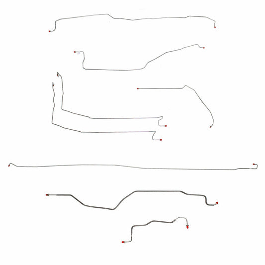 99-02 Chevrolet Silverado 1500 Brake Line Kit 4WD Ext Cab/Long Bed